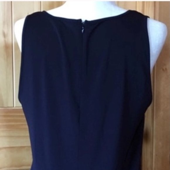 Banana Republic Blue Peplum Ruffle Tank S - Picture 5 of 14